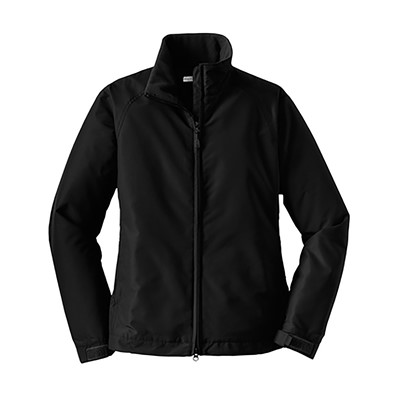 Port Authority Womens Challenger Black Nylon Jacket L354-BLK-LG