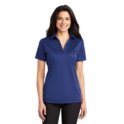 Port Authority Royal Blue Ladies Silk Touch Polo L540-RBL-MD