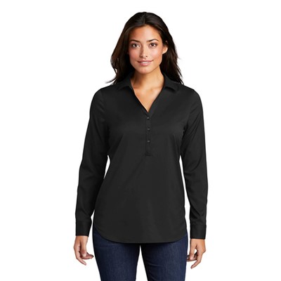 Port Authority Womens Black Tunic LW680-BLK-MD