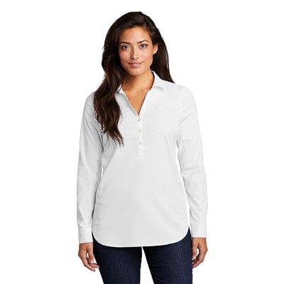Port Authority Womens White Tunic LW680-WHT-MD