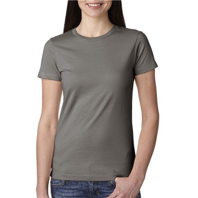 Next Level Ladies Boyfriend Warm Gray T-Shirt N3900-WGR-MD