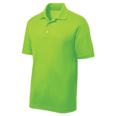 - Sport-Tek ST640 NGN Neon Green Polo Shirt