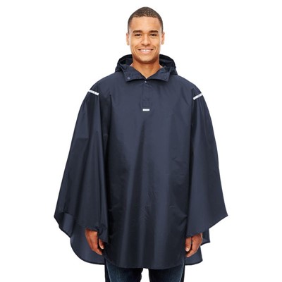 Team 365 Protect Packable Navy Poncho TT71-NVY
