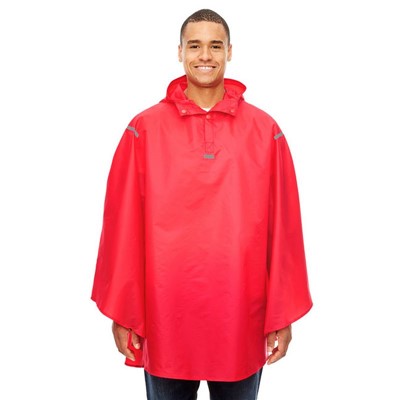 Team Protect Packable Sport Red Poncho 365 TT71-RED