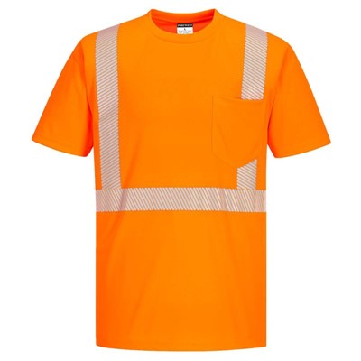 Portwest Orange Hi Vis T-Shirt S194-HVO-XL