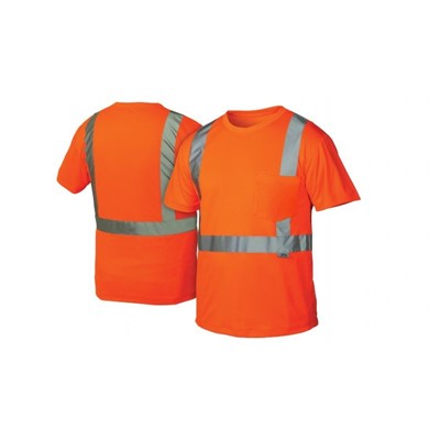 Pyramex Class 2 Hi Vis Orange T-Shirt RTS2120X3