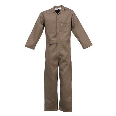Stanco FR Contractor Style Tan Coveralls FRC681TAN-MD