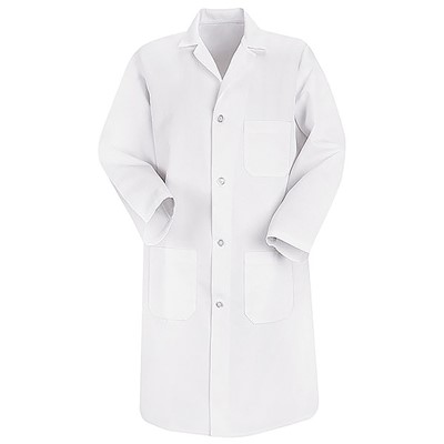Red Kap 4 Button Lab Coat 5700WH-MD