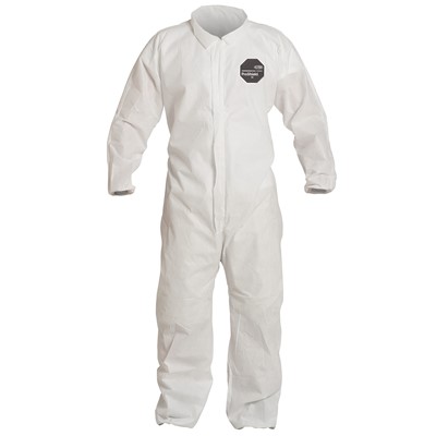 DuPont ProShield 10 White Coveralls Case of 25 PB125SWH-XL