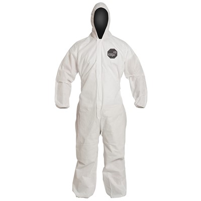 DuPont ProShield 10 White Coveralls Case of 25 PB127SWH-LG