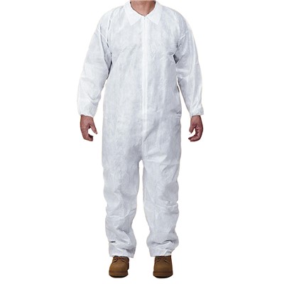 Case of 25 Keystone 2XL Disposable White Coveralls