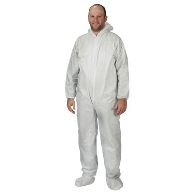 - Safety Zone Breathable Barrier Coveralls - H/B