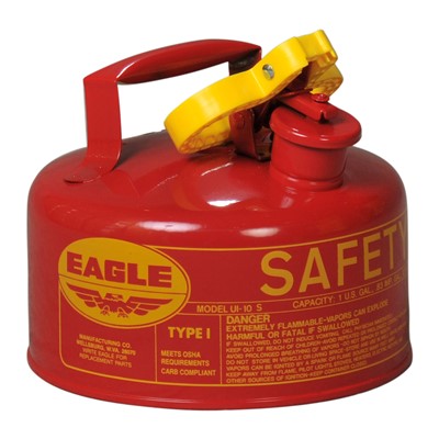Eagle Type I Steel 1 Gallon Safety Can UI10S