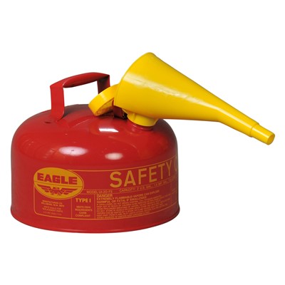 - Eagle Type I Steel Safety Can RED