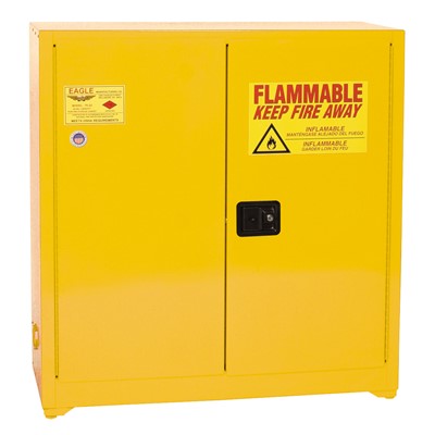- Eagle Paint and Ink Safety Yellow Cabinet