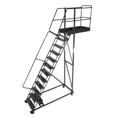 Ballymore Cantilever Steel Rolling Ladder 12-35-P