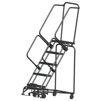 Ballymore Rolling Ladder with 5 Serrated Grating Steps FSH526-G