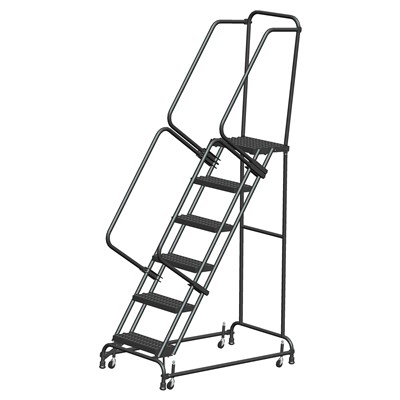 Ballymore Rolling Ladder with 6 Serrated Grating Steps FSH618-G