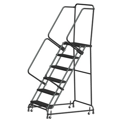 Ballymore Rolling Ladder with 6 Expanded Metal Tread Steps FSH626-X
