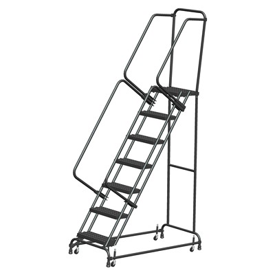 Ballymore Rolling Ladder with 7 Serrated Grating Steps FSH718-G