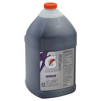 - Gatorade Liquid Concentrate 1 Gallon Bottle
