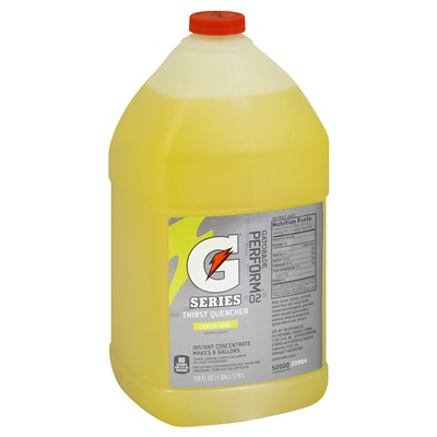 1 Gallon Gatorade Lemon Lime Liquid Concentrate