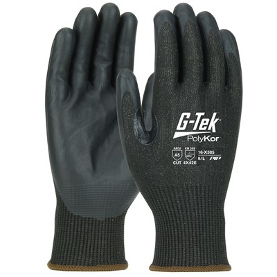 PIP G-Tek PolyKor Xrystal NeoFoam PU Coated A5 Cut Gloves 16-X585-XL