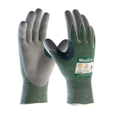 PIP MaxiCut Nitrile Coated MicroFoam Grip A2 Cut Resistant Gloves 18-570-MD