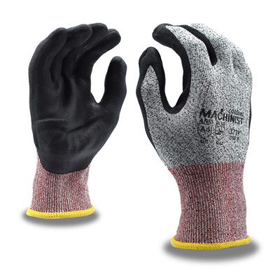 Cordova MACHINIST Nitrile Coated A4 Cut Resistant Gloves 3734-SM