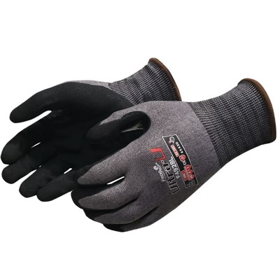 Gloves A6 Frogrip Ultra-U GRY/BLK LG - GCT-F4928-LG