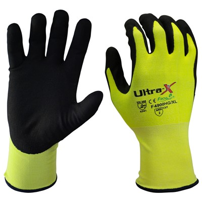 - Liberty Ultra X-Grip® Micro-Foam Nitrile Coated Cut-Resistant Gloves