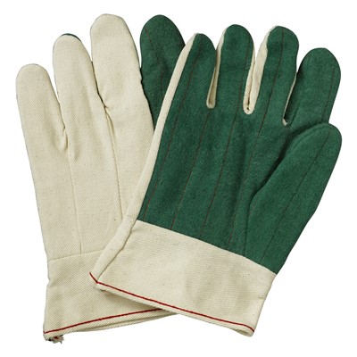 Gloves Hot Mill 26oz Cotton BT GRN - GHM-G26JBT-1