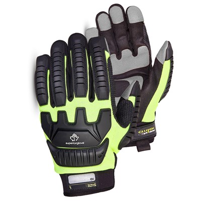 - Superior® Clutch Gear® Anti-Impact Mechanic's Gloves  YLW