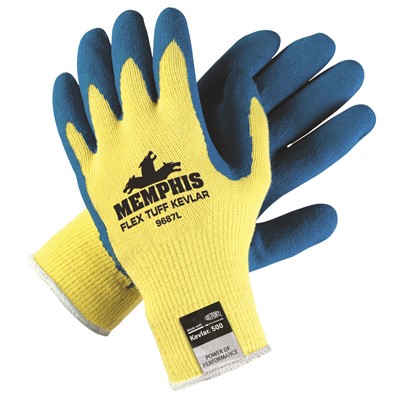 - MCR FlexTuff Rubber Coated Cut Resistant Gloves