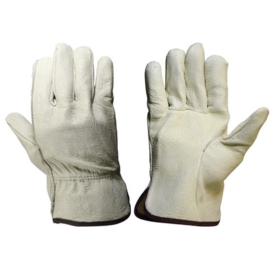 - Grain Pigskin Drivers Gloves - Straight Thumb