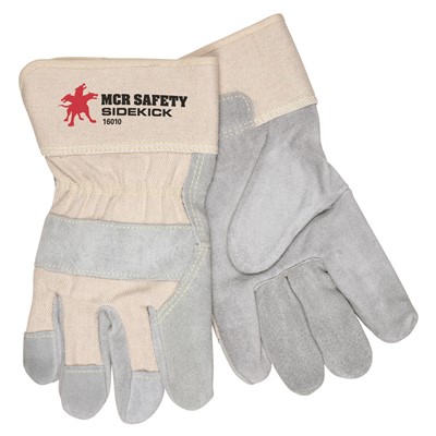 MCR SideKick Select Gunn Pattern Leather Palm Gloves 16010-XL