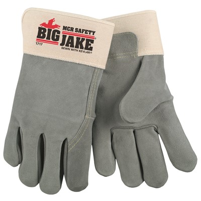 MCR Big Jake Select Full Leather Back Gloves 1717-XL