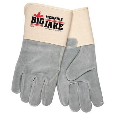 MCR Big Jake Select Full Leather Back Gloves 1718-XL