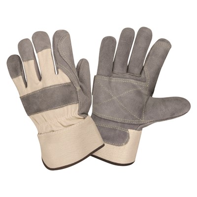 Premium Gunn Pattern Double Leather Palm Gloves 7540-LG