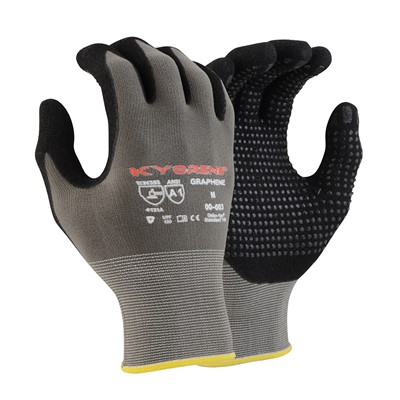 - Armor Guys Kyorene Foam Nitrile Coated/Dotted Gloves
