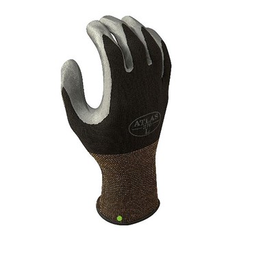 Showa Atlas Nitrile Coated Gloves 370BK-LG