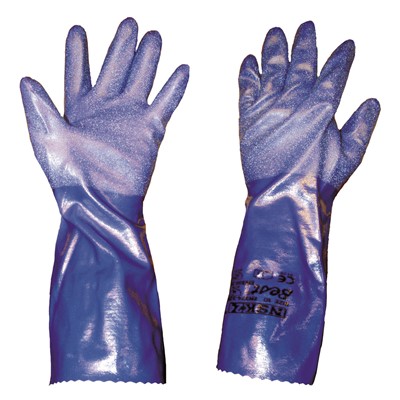 Showa Nitri-Solve Blue Nitrile Gloves NSK24-11