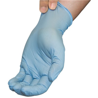 Safety Zone 6mil Disposable Blue Nitrile Gloves 6011-MD