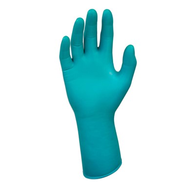 - Microflex PF Nitrile Neoprene Chem Res Disposable Gloves EC  7.8Mil