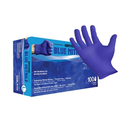 Sempermed GripStrong Disposable Nitrile Gloves GSBLN-LG