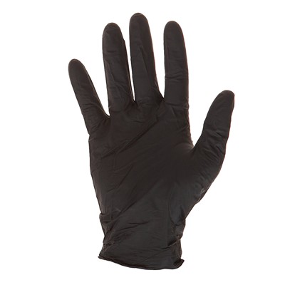 Microflex Onyx Black Nitrile Exam Gloves N64-XL