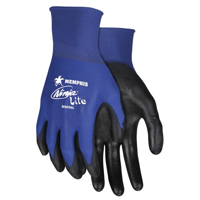 MCR Safety Ninja Lite Polyurethane Coated Gloves N9696-MD