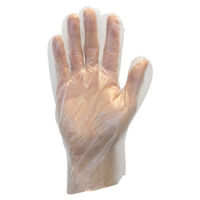 - Safety Zone PF Polyethylene Disposable Gloves - 1.25Mil