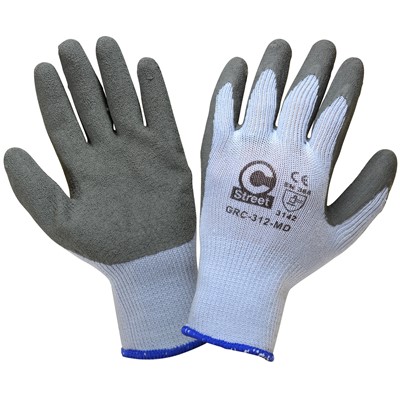 C Street 10 Gauge Rubber Coated Gloves 312-MD