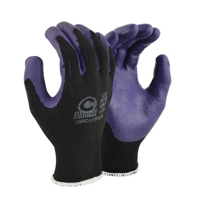C Street 10 Gauge Rubber Coated Gloves 396-LG